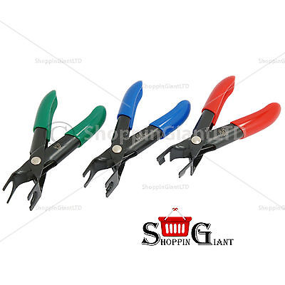 3Pc Fuel Line Coupling Disconnect Pliers Disconnection Car Tool Set Sets CT1950
