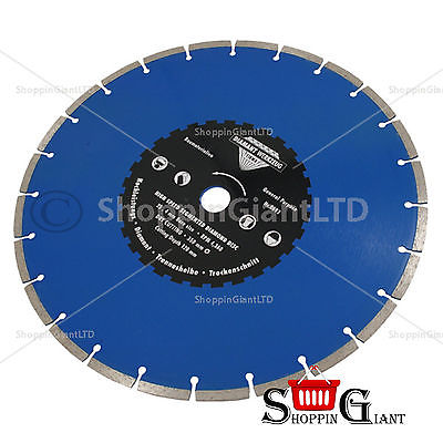 14" Inch 350mm Diamond Cutting Disc Blade Premier Wet Dry Cutting Tool CT0692