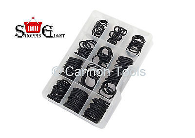 144Pc Rubber O Ring Washers Assortment Workshop DIY Tool Replacement Kit CT0741