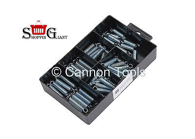 50Pc Spring Assortment Hardware Kit Workshop DIY Tools Steel Replacement CT0457