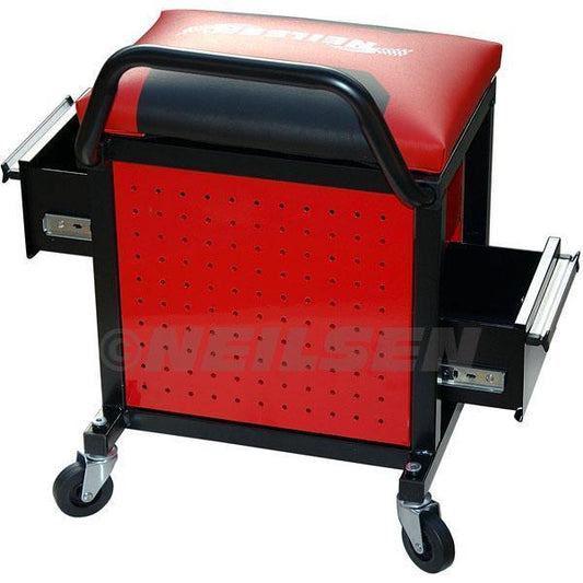 Storage Creeper Seat Trolley Garage Workshop Mechanics Drawers Quality CT4346