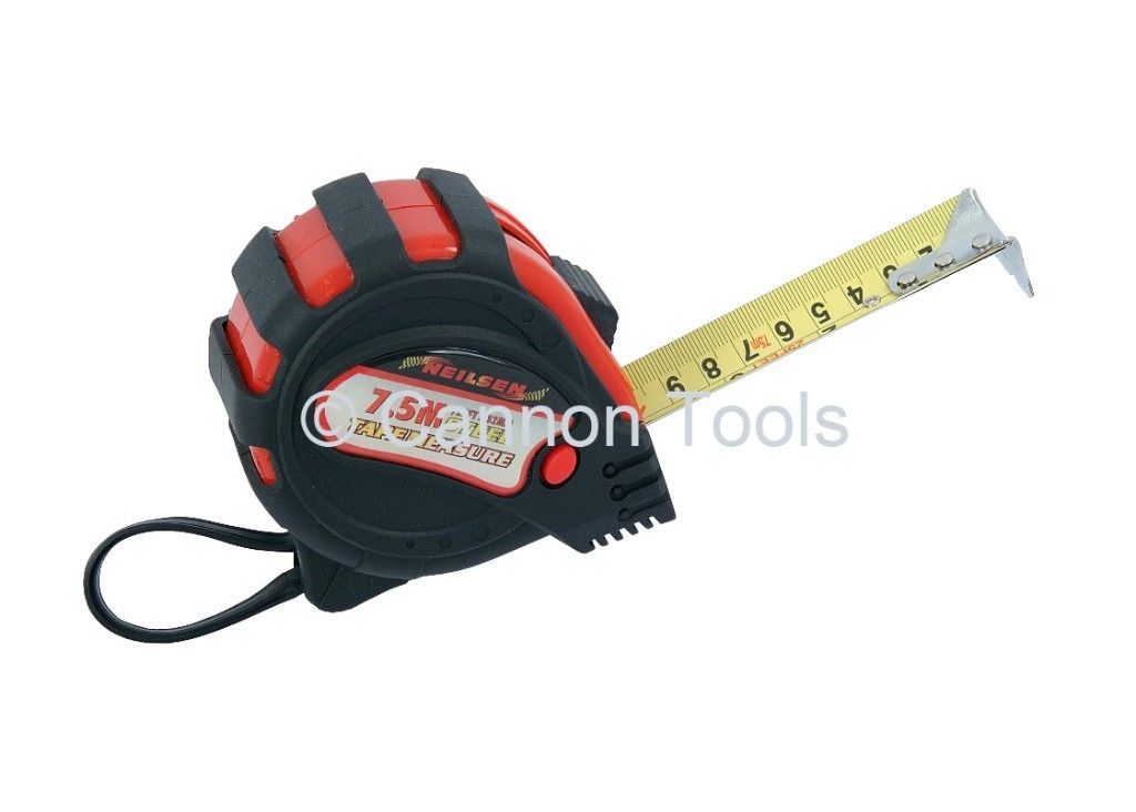 10" 3m Tape Measure Chrome Plated Measuring Heavy Duty Pro Craft CT1823 Neilsen