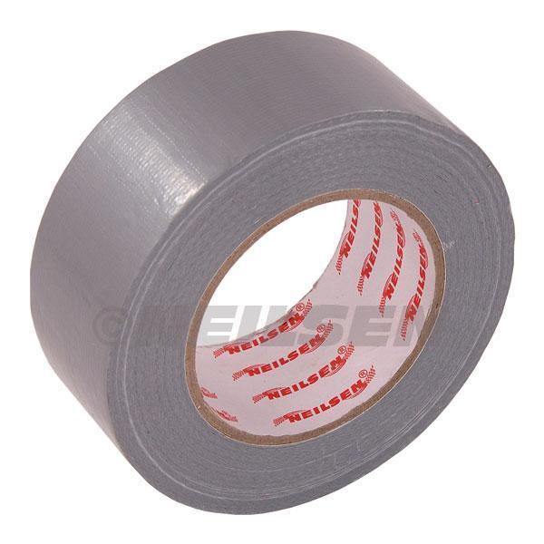 SILVER 50mm x 50m Waterproof Gaffer Tape Glue Extremely Strong Sticky CT4383