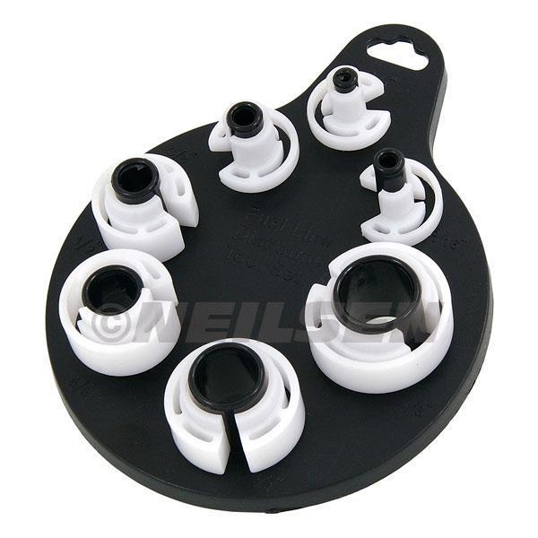 7 piece Pipe Connector Loosening Clip Set 1/4 5/16 3/8,1/2 5/8 3/4 7/8in CT4387