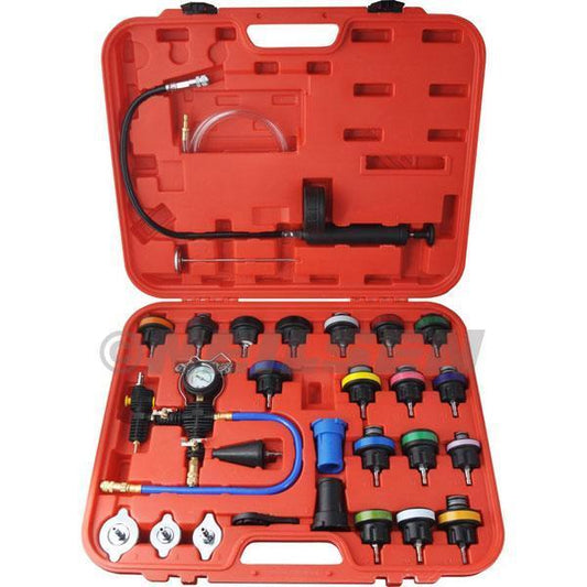 Pneumatic Radiator Pressure Tester Cooling Kit Car Set Universal Fit Pro CT3380