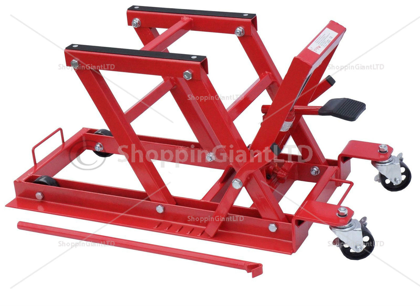 1500lb/680Kg Hydraulic Motorcycle Motor Bike Quad ATV Jack Lift Stand CT1561 NA