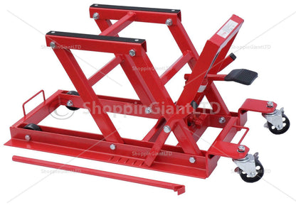 1500lb/680Kg Hydraulic Motorcycle Motor Bike Quad ATV Jack Lift Stand CT1561 NA