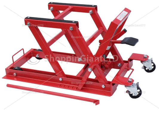 1500lb/680Kg Hydraulic Motorcycle Motor Bike Quad ATV Jack Lift Stand CT1561 NA
