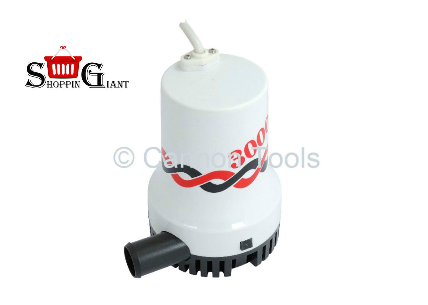 3000 Gph 12v Water Bilge Pump Removable Base Submersible Powerful Boat CT1733